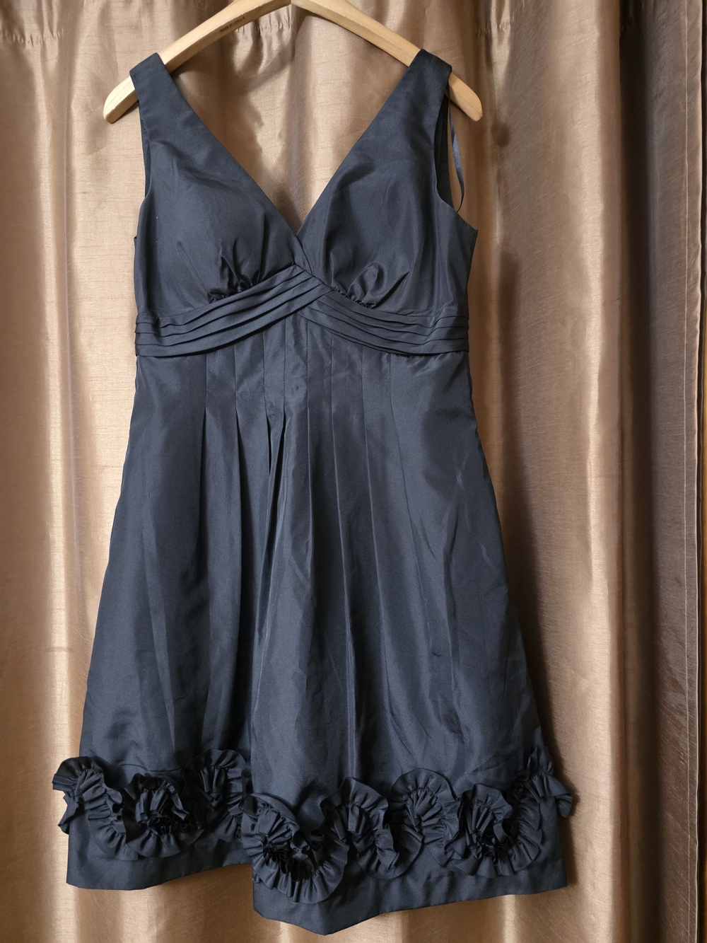Night Way Collections Black Dress Label with White NW Logo